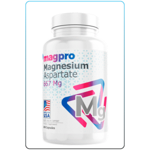 Aspartato de Magnesio 667mg, 100 cápsulas