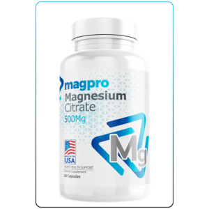 Citrato de Magnesio 500mg, 60 Capsulas