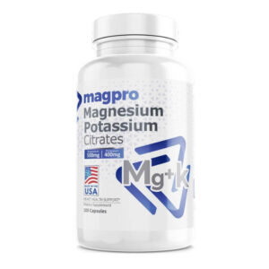 Citrato de magnesio y potasio, 100 cápsulas