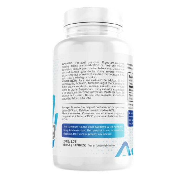 Citrato de magnesio 500mg, 100 Cápsulas - Image 3
