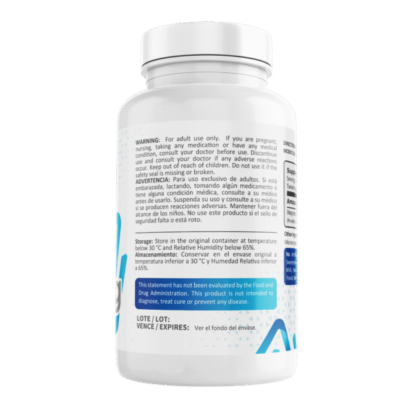 Citrato de Magnesio 500mg, 60 Capsulas - Image 2