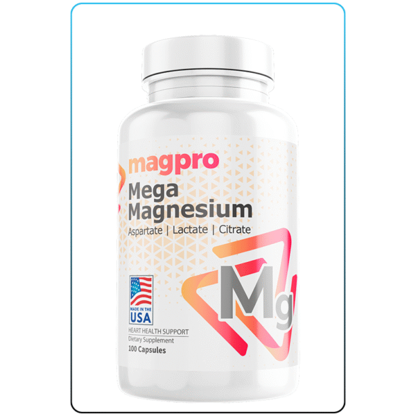 Mega magnesium 500mg, 100 Cápsulas