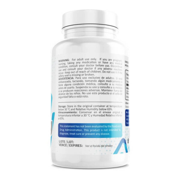 Citrato de Magnesio 500mg, 60 Capsulas - Image 3